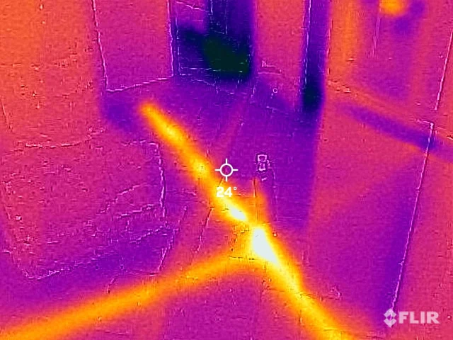 tracage reseau camera thermique sud fuite